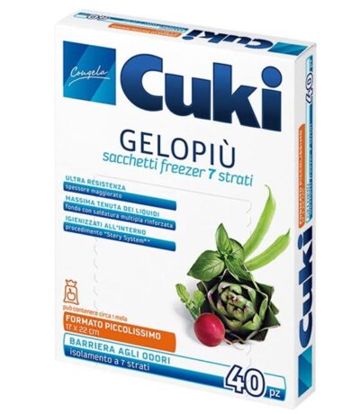 Cuki Gelo Sacchetti Medi x 20