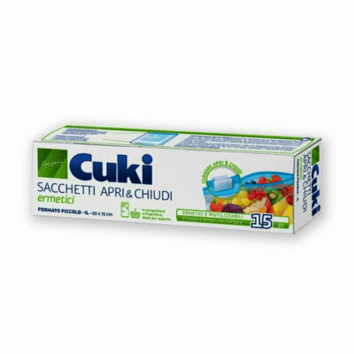 Cuki Sacchetti Apri & Chiudi Piccoli x 15