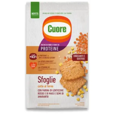 Cuore Sfoglie Lenticchie 170 g