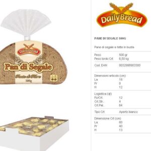 Daily Bread Pane di Segale 500 g