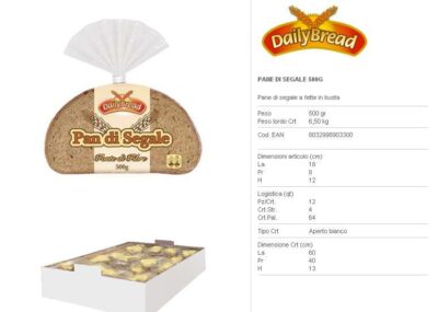 Daily Bread Pane di Segale 500 g