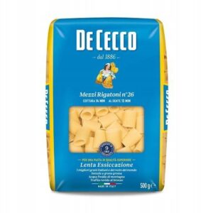 De Cecco Pasta Mezzi Rigatoni n. 26 500 g