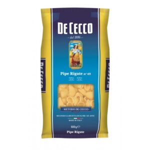 De Cecco Pasta Pipe Rigate n. 49 500 g
