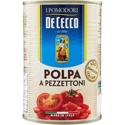 De Cecco Polpa Pezzettoni 3 x 400 g / 280 g