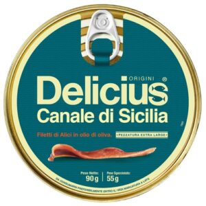 Delicius Filetti di Alici Sicilia Olio d'Oliva 90/55 g