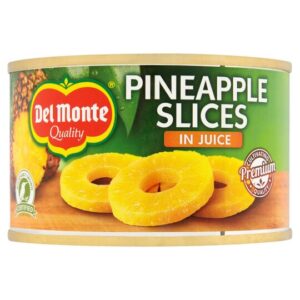 Delmonte Ananas Fette Naturale 3 x 220/140 g