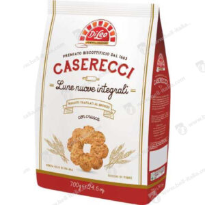 Dileo Biscotti Caserecci Lune Integrali/Cioccolato 600 g