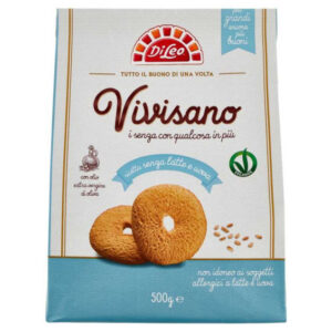 Dileo Biscotti Vivisano Vegan Cioccolato 500 g
