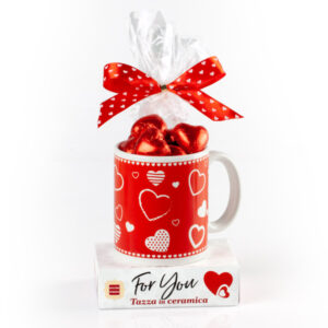 Dolcerie Veneziane Tazza For You con Cuore Latte/Fondente 100 g