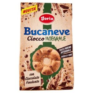 Doria Biscotti Bucaneve Cioccolato Integrali 300 g