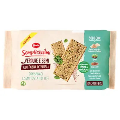 Doria Cracker Semplicissimi Spinaci e Teff 280 g
