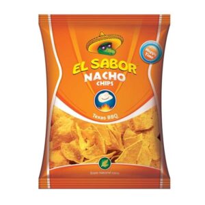 El Sabor Tortilla Nachos BBQ Texas 225 g