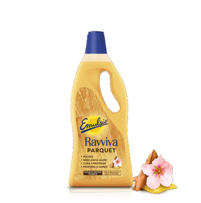 Emulsio Ravviva Panni Detergenti Parquet x 12