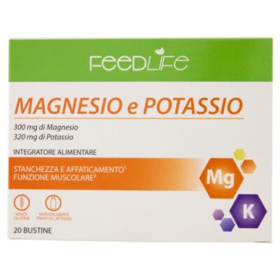 Feedlife Integratore Magnesio/Potassio 20 pz