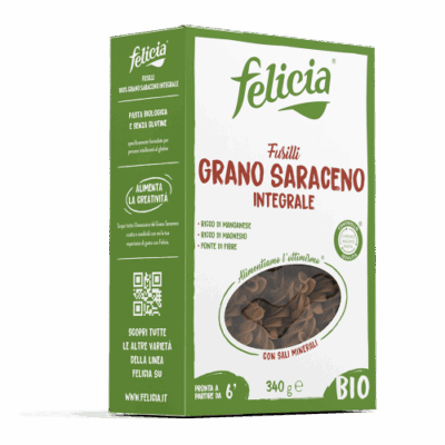 Felicia Grano Saraceno Fusilli Bio 340 g