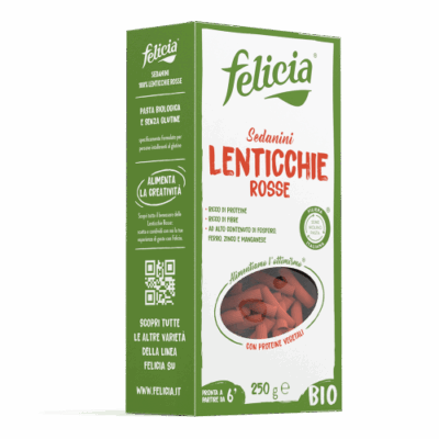 Felicia Sedanini Lenticchie Rosse Bio 250 g