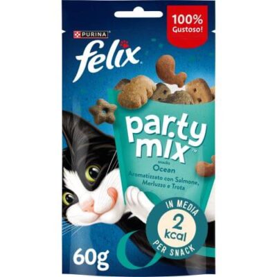 Felix Party Mix Salmone/Merluzzo/Trota 60 g