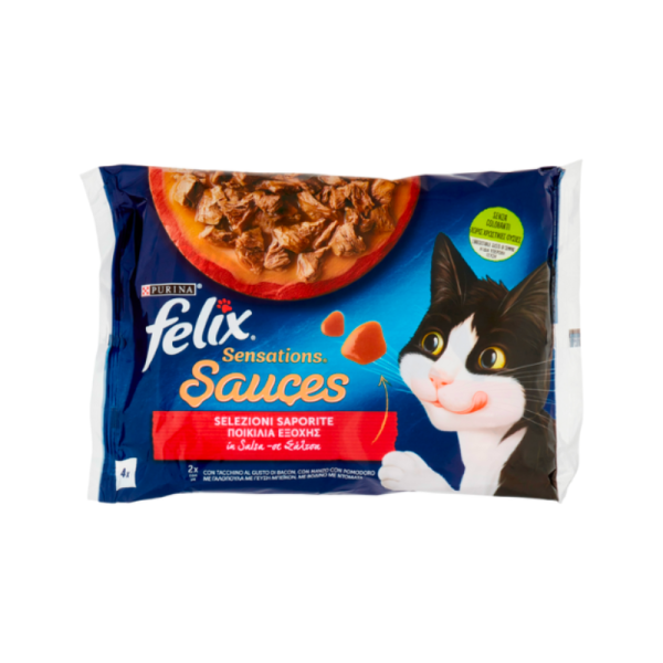 Felix Sensation Sauces Selezione Sapori 4 x 85 g