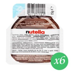 Ferrero Nutella 6 x 15 g