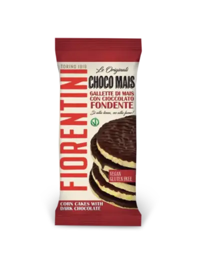 Fiorentini Gallette di Mais Ricoperte di Cioccolato Fondente 100 g