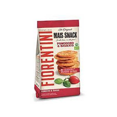 Fiorentini Mini Gallette Mais Pomodoro Basilico Bio 50 g