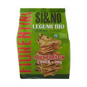 Fiorentini Si&No Multipack Triangoli Legumi Croccanti 5 x 20 g