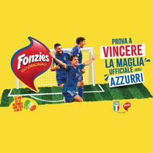 Fonzies Azzurri Edition 100 g Expo 72 pz
