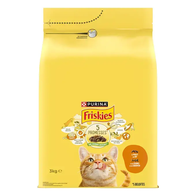 Friskies Croccantini Gatto Pollo Tacchino Verdure 2 kg