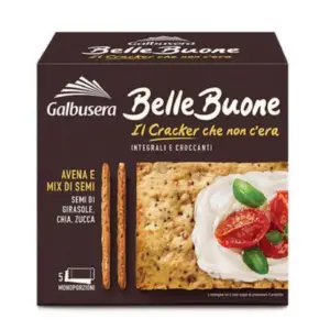 Galbusera Cracker Buoni e Bene Avena Mix Semi 200 g