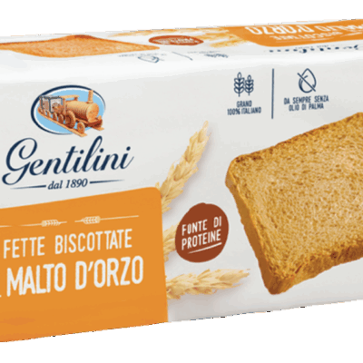 Gentilini Fette Biscottate Malto Orzo 185 g
