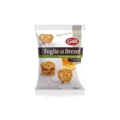 Gilli Foglie di Brezel Classiche 80 g