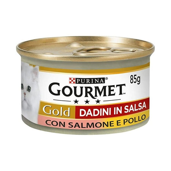 Gourmet Gold Dadini Salmone/Pollo 85 g