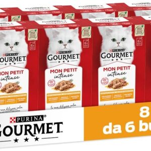 Gourmet Mon Petit Anatra Pollo Tacchino 6 x 50 g