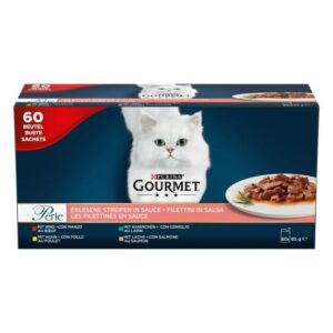 Gourmet Perle Multipack Manzo/Pollo 4 x 85 g