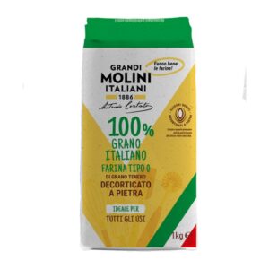 Grandi Molini Italiani Farina N.0 100% Italia 1 kg
