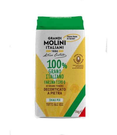 Grandi Molini Italiani Farina N.0 100% Italia 1 kg