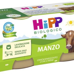 Hipp Omogeneizzato Bio Manzo Lavanda Delicata 2 x 80 g