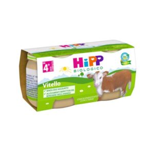 Hipp Omogeneizzato Bio Vitello Lavanda Naturale 2 x 80 g