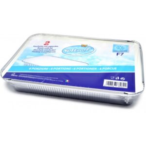 Ideal Vaschetta Senza Coperchio 6 Porzioni x 6 pz