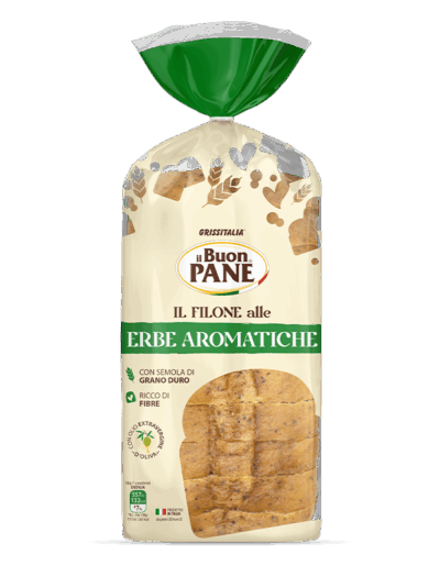 Il Buon Pane Filone Grano Duro Erbe 500 g