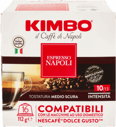 Kimbo Capsule Compatibili Dolce Gusto Napoli x 16
