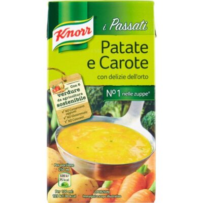 Knorr Passato di Patate e Carote 500 g