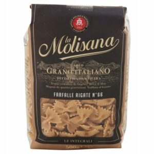 La Molisana Farfalle Rigate Integrali N.66 500 g