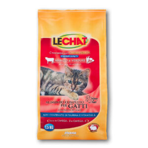 Le Chat Croccantini Manzo e Verdure 1,5 kg