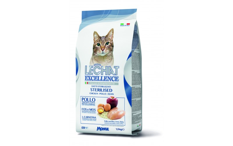 Le Chat Excellence Sterilized Pollo 1,5 kg