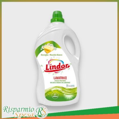 Lindor Lavatrice Liquido Marsiglia 4 L