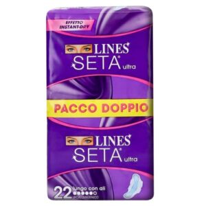Lines Assorbenti Seta Ultra Lungo Ali x 22