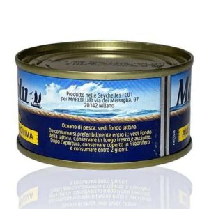 Mareblu Tonno in Olio di Oliva a Ridotto Contenuto di Olio 3 x 60/52 g