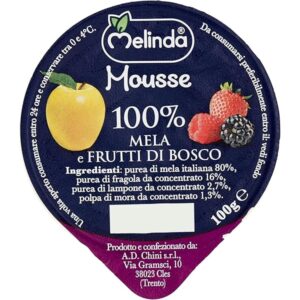 Melinda Mousse Mele e Fragole 100 g