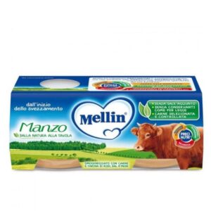 Mellin Omogeneizzato Manzo 2 x 80 g